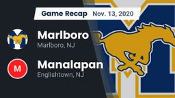 Recap: Marlboro  vs. Manalapan  2020