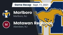 Recap: Marlboro  vs. Matawan Regional  2021