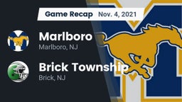 Recap: Marlboro  vs. Brick Township  2021