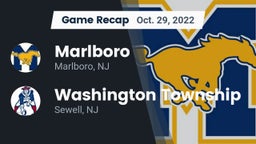 Recap: Marlboro  vs. Washington Township  2022