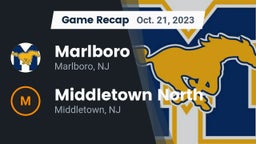 Recap: Marlboro  vs. Middletown North  2023