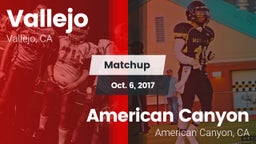 Matchup: Vallejo  vs. American Canyon  2017