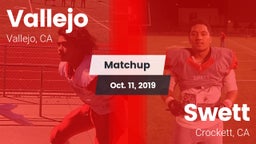 Matchup: Vallejo  vs. Swett  2019