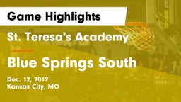 St. Teresa's Academy  vs Blue Springs South Game Highlights - Dec. 12, 2019