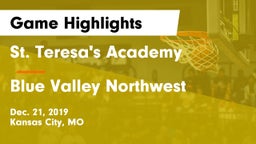 St. Teresa's Academy  vs Blue Valley Northwest Game Highlights - Dec. 21, 2019
