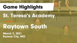 St. Teresa's Academy  vs Raytown South Game Highlights - March 2, 2021