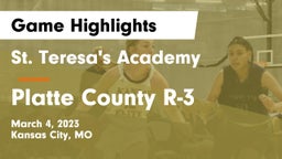 St. Teresa's Academy  vs Platte County R-3 Game Highlights - March 4, 2023