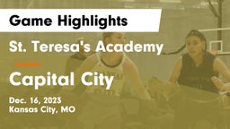St. Teresa's Academy  vs Capital City   Game Highlights - Dec. 16, 2023