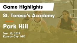 St. Teresa's Academy  vs Park Hill  Game Highlights - Jan. 10, 2024
