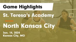 St. Teresa's Academy  vs North Kansas City  Game Highlights - Jan. 14, 2024