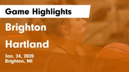 Brighton  vs Hartland  Game Highlights - Jan. 24, 2020