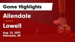 Allendale  vs Lowell  Game Highlights - Aug. 23, 2023