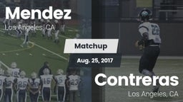 Matchup: Mendez  vs. Contreras  2017