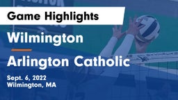 Wilmington  vs Arlington Catholic  Game Highlights - Sept. 6, 2022