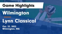 Wilmington  vs Lynn Classical Game Highlights - Oct. 22, 2022