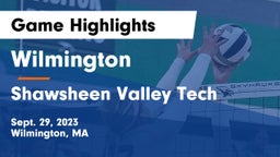 Wilmington  vs Shawsheen Valley Tech  Game Highlights - Sept. 29, 2023