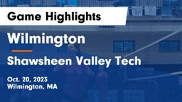 Wilmington  vs Shawsheen Valley Tech  Game Highlights - Oct. 20, 2023