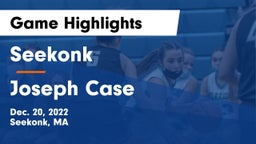 Seekonk  vs Joseph Case  Game Highlights - Dec. 20, 2022