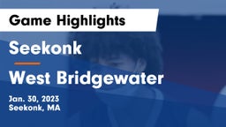 Seekonk  vs West Bridgewater  Game Highlights - Jan. 30, 2023