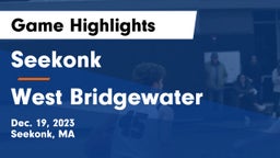 Seekonk  vs West Bridgewater  Game Highlights - Dec. 19, 2023