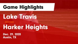 Lake Travis  vs Harker Heights  Game Highlights - Dec. 29, 2020