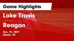 Lake Travis  vs Reagan  Game Highlights - Jan. 15, 2021