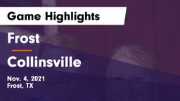 Frost  vs Collinsville Game Highlights - Nov. 4, 2021