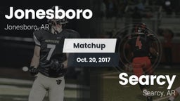 Matchup: Jonesboro High vs. Searcy  2017
