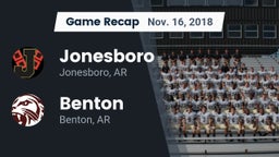 Recap: Jonesboro  vs. Benton  2018