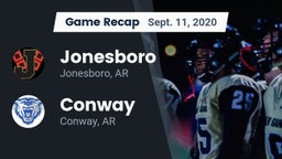 Recap: Jonesboro  vs. Conway  2020