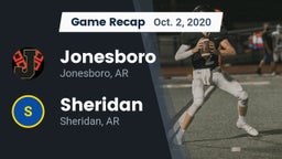 Recap: Jonesboro  vs. Sheridan  2020