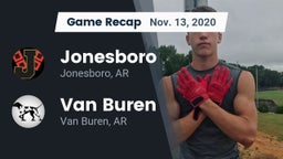 Recap: Jonesboro  vs. Van Buren  2020