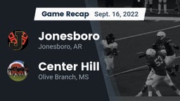 Recap: Jonesboro  vs. Center Hill  2022