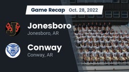 Recap: Jonesboro  vs. Conway  2022