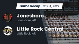 Recap: Jonesboro  vs. Little Rock Central  2022