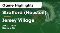 Stratford  (Houston) vs Jersey Village Game Highlights - Jan. 31, 2020