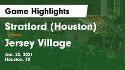 Stratford  (Houston) vs Jersey Village  Game Highlights - Jan. 23, 2021