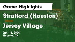 Stratford  (Houston) vs Jersey Village  Game Highlights - Jan. 12, 2024