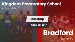 Matchup: Kingdom Preparatory vs. Bradford  2017