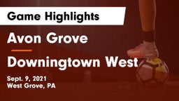Avon Grove  vs Downingtown West Game Highlights - Sept. 9, 2021
