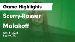 Scurry-Rosser  vs Malakoff  Game Highlights - Oct. 5, 2021