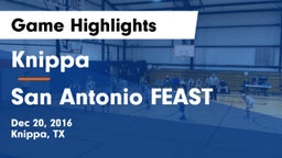 Knippa  vs San Antonio FEAST Game Highlights - Dec 20, 2016