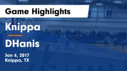 Knippa  vs DHanis Game Highlights - Jan 6, 2017
