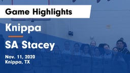 Knippa  vs SA Stacey Game Highlights - Nov. 11, 2020