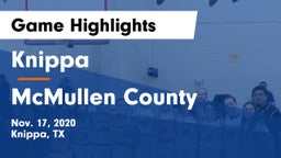 Knippa  vs McMullen County  Game Highlights - Nov. 17, 2020