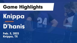 Knippa  vs D’hanis  Game Highlights - Feb. 3, 2023