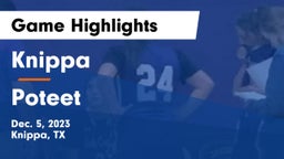Knippa  vs Poteet  Game Highlights - Dec. 5, 2023