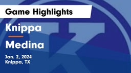 Knippa  vs Medina  Game Highlights - Jan. 2, 2024