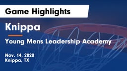 Knippa  vs Young Mens Leadership Academy Game Highlights - Nov. 14, 2020