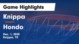 Knippa  vs Hondo  Game Highlights - Dec. 1, 2020